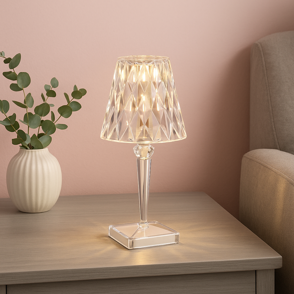 LAMPARA CRISTAL RGB 16 COLORES